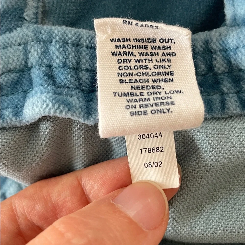 BABY GAP Kids Vintage 2002 Y2K Velvet Jumper Overall Dress in Blue Size 3T